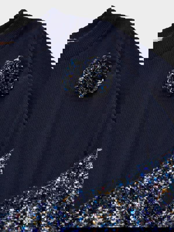 GWD Agatha 2 in 1 Tweed Corsage Dress