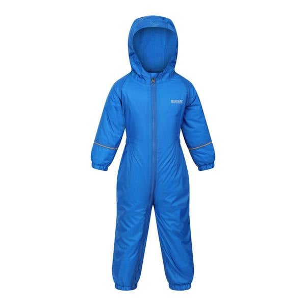 Regatta Great Outdoors Childrens Toddlers Splosh III Waterproof Rainsuit - Oxford Blue - 
