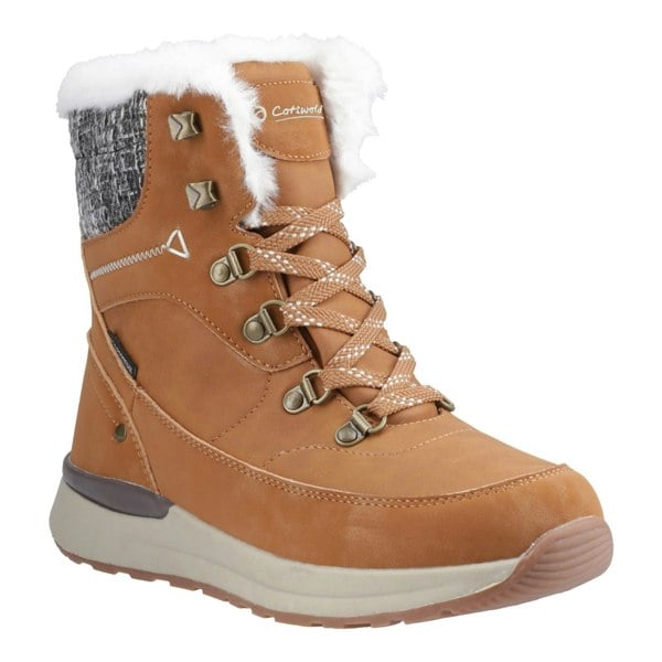 Cotswold Sheephouse Textile Women's Tan Hiking Boots