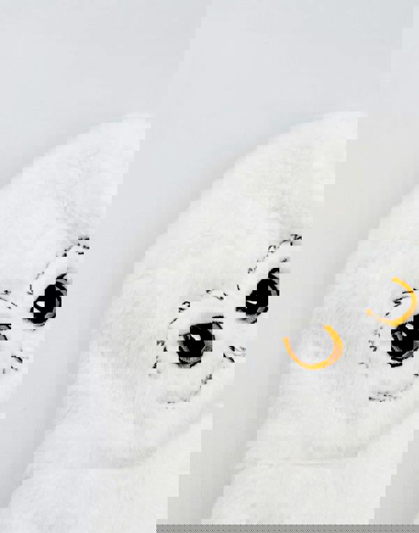 Harry Potter Unisex White Hedwig Bucket Hat (One Size)