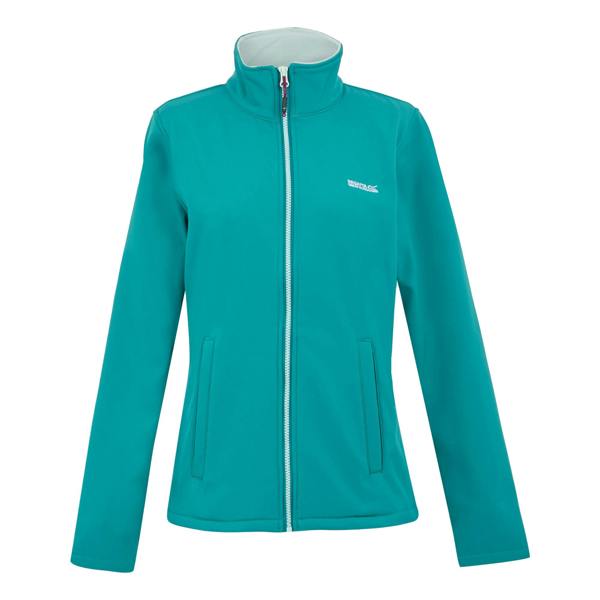 Regatta Womens/Ladies Connie V Softshell Walking Jacket - Exotic Plume/Icy Morn - 