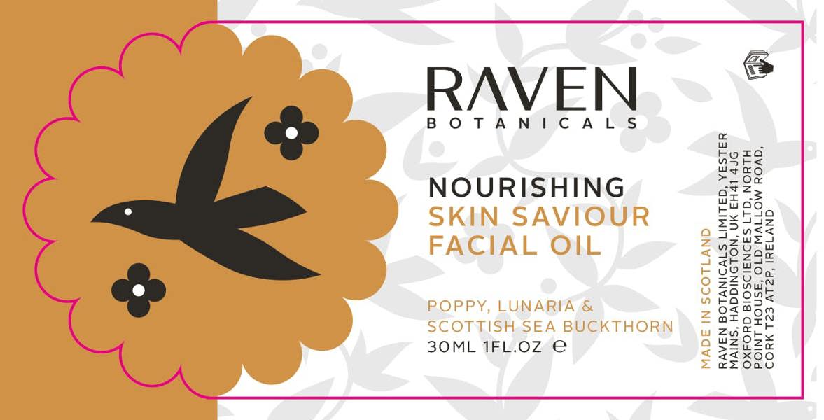 Raven Botanicals Skin Saviour Nourishing Facial Oil