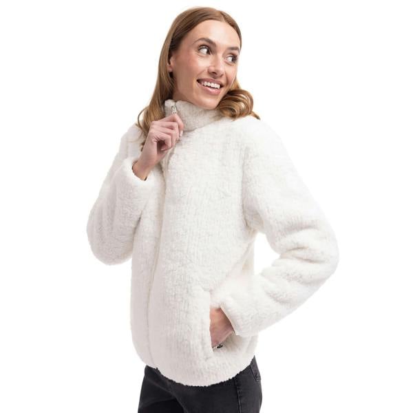 Trespass Womens/Ladies Feathery Fleece Jacket - Ghost - 