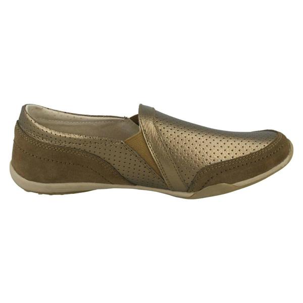 Down to Earth Ladies Down To Earth Leather Casual Shoes F80423