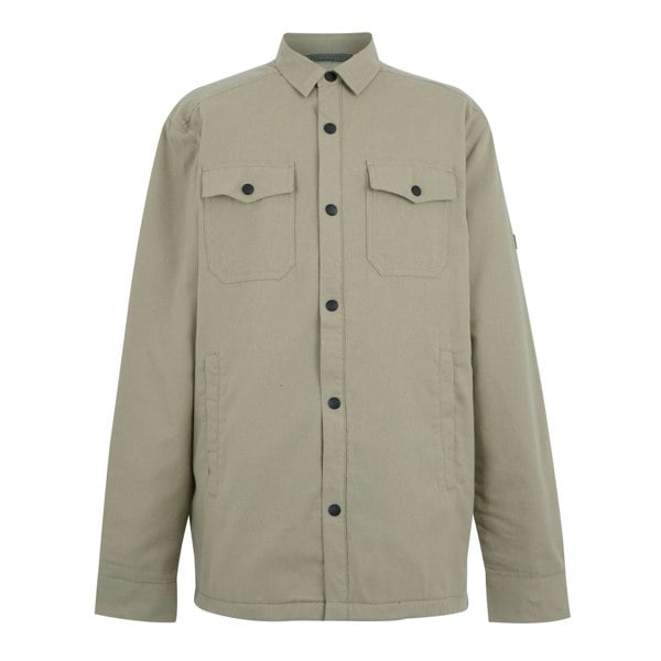 Regatta Mens Spennith Plain Shirt Jacket - Golden Sand/Moonstruck