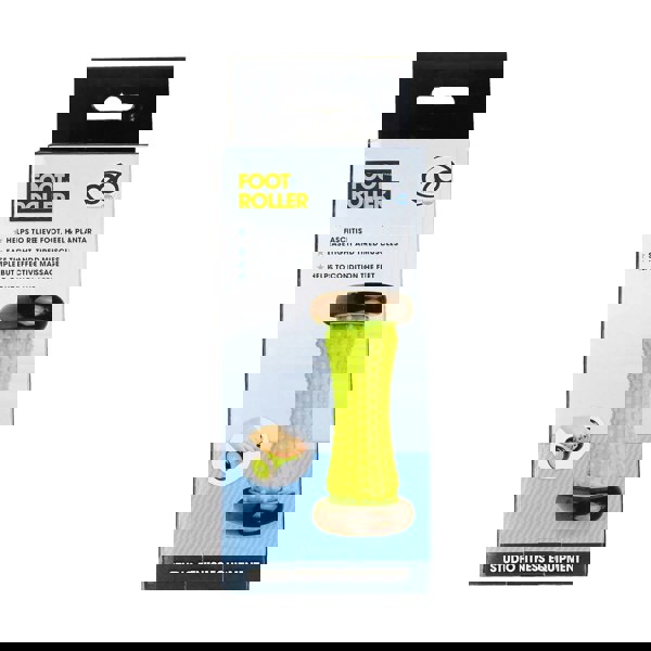 Fitness Mad Foot Massage Roller - Black/Green