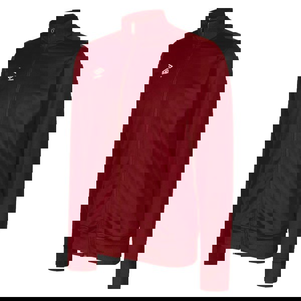 Umbro Mens Club Essential Jacket - New Claret