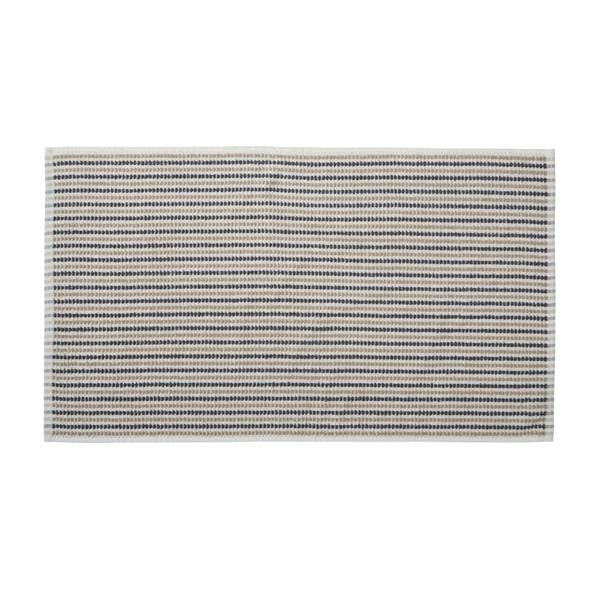 Catherine Lansfield Rice Weave Stripe Cotton Towel Grey