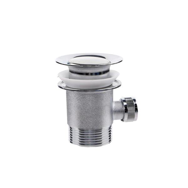 Flode Áhkká Bidet Mono Mixer Tap Chrome with Pop Up Waste Included