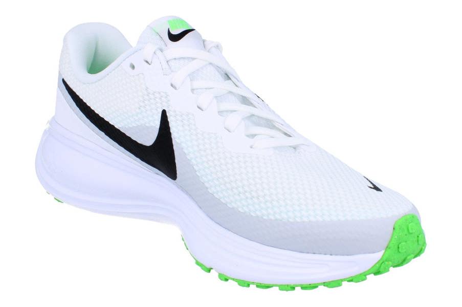 Nike Revoution 8 Mens Running Trainers Hj9198 Shoes  105 - White Black Pure Platinum 105 - Photo 3