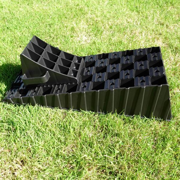 Milenco Caravan Motorhome Leveller MGI Wedge Levelling Ramp With Chock