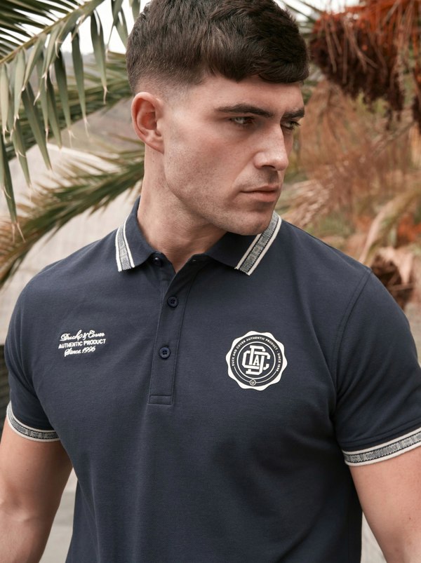 Duck and Cover Keyaan Polo - Navy