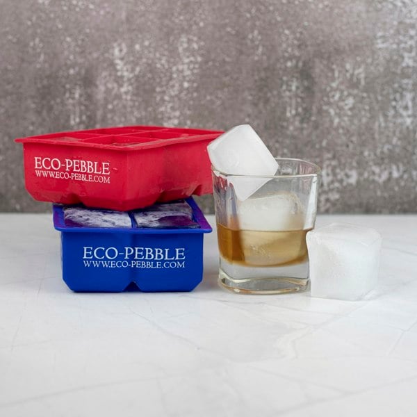 Eco-Pebble Silicone Extra Large Ice Cube Trays