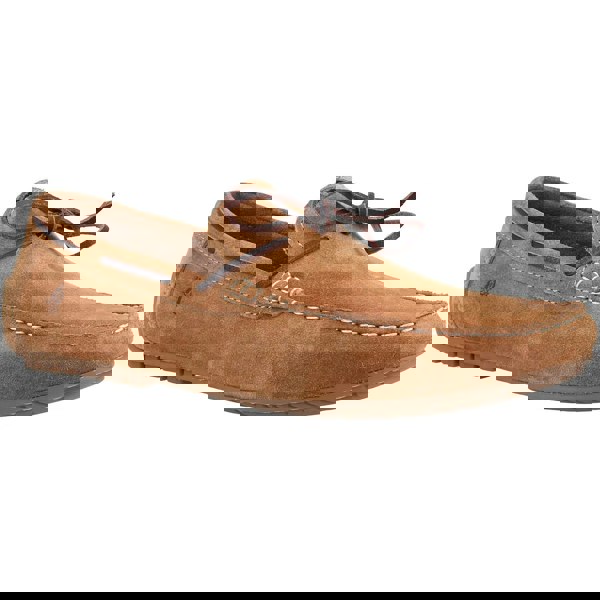 Hush Puppies Reuben Boat Men's Shoes in Tan