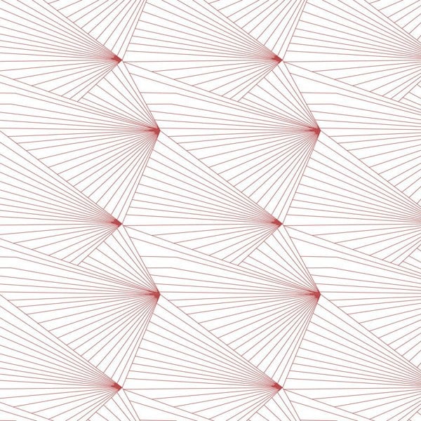 Fan red / white