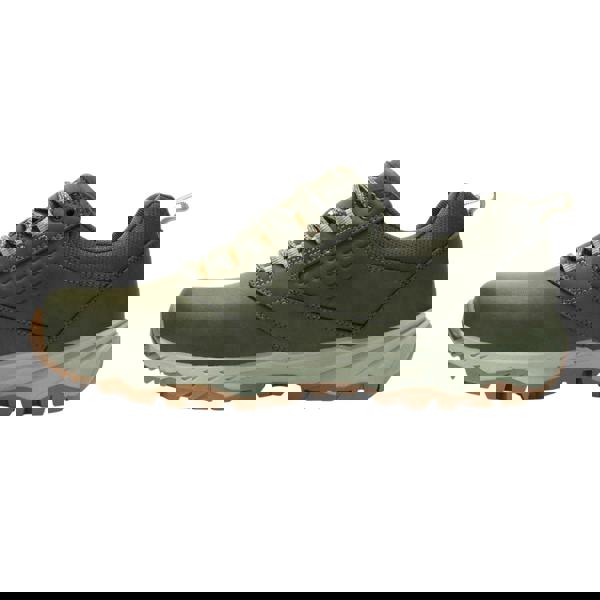 Regatta Mens Amble Waterproof Low Cut Walking Shoes - Dark Khaki/Wood Brown - 