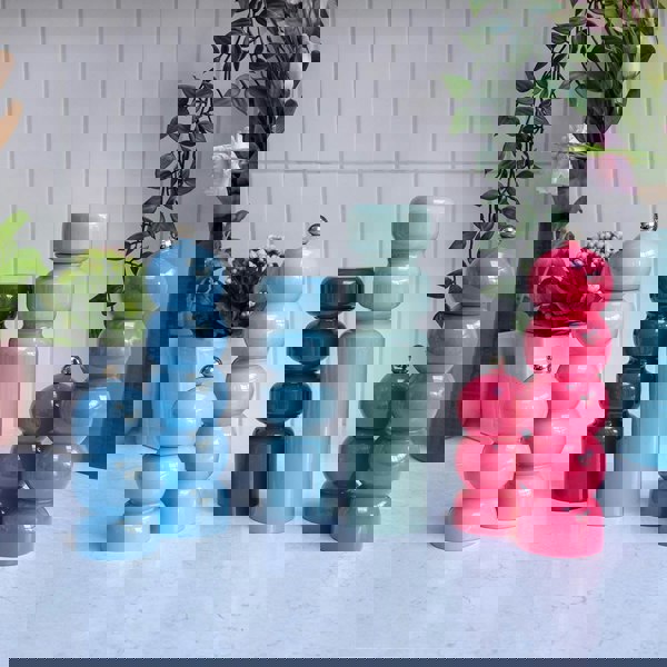 Scandi Home Medium Baby Blue Wooden Pepper Mill