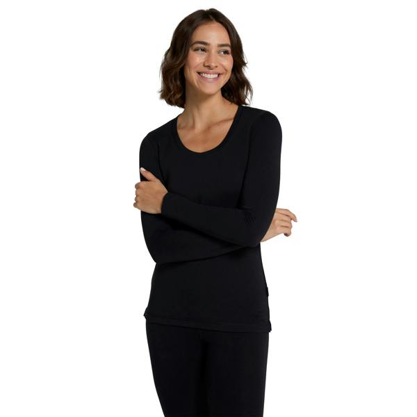 Animal Womens/Ladies Blaze Base Layer Top - Jet Black - 