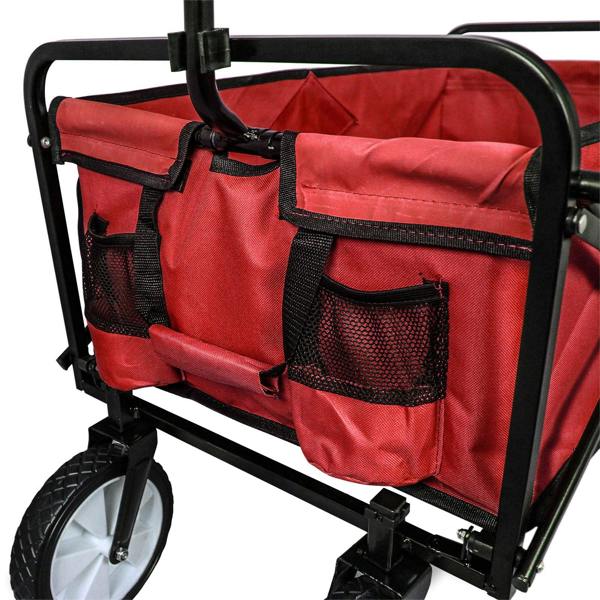 Monstershop All-Terrain Festival & Beach Drinks Trolley Red