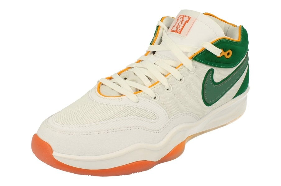 Nike Air Zoom G.T. Hustle 2 Mens Basketball Trainers Dj9405  103 - White Vintage Green Malachite 103 - Photo 0