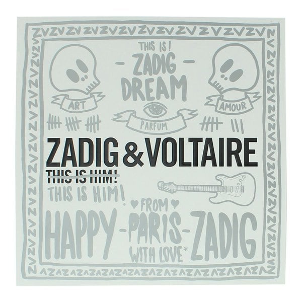 Zadig & Voltaire This Is Him! 2 Piece Gift Set: Eau de Toilette 50ml - Shower Gel 50ml