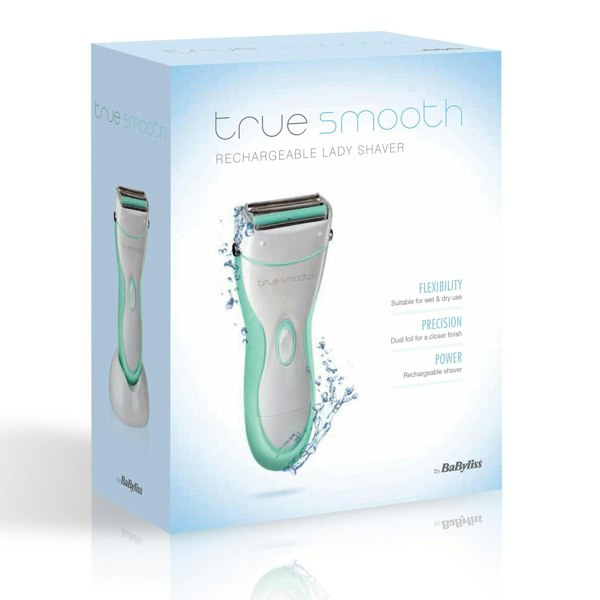 Babyliss 8770BU Truesmooth W&D Recharable Lady Shaver