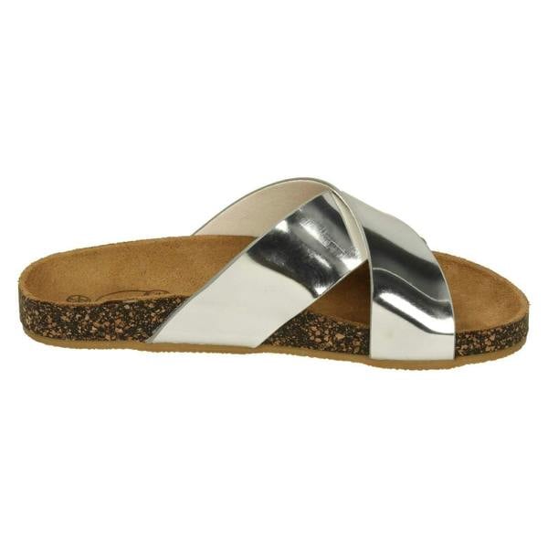 Spot On Girls Spot On Hi-Shine Mules