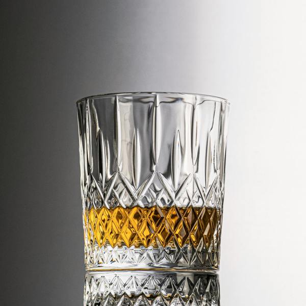 Regency Crystal Whisky Tumblers - Set of 4