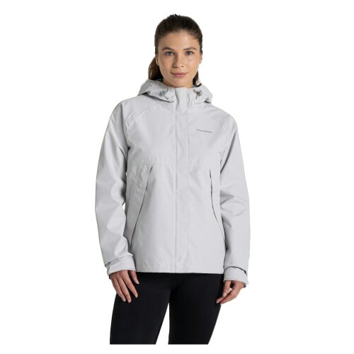 Craghoppers Womens Ossus Waterproof Jacket - Light Grey