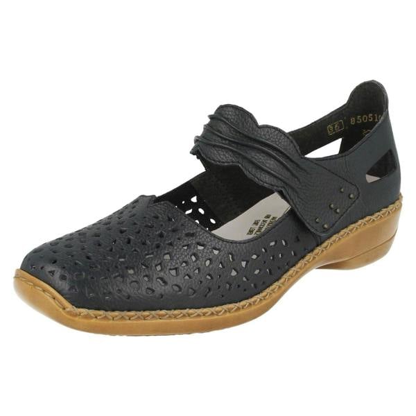 Rieker Ladies Rieker Cut Out Mary Jane Shoes 41399