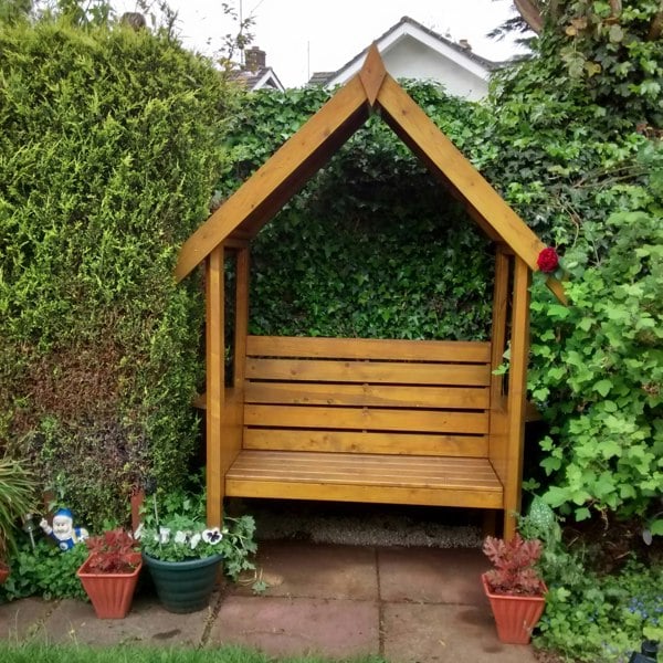Shire Blossom 1.4x0.7m Arbour Seat - Best Shed