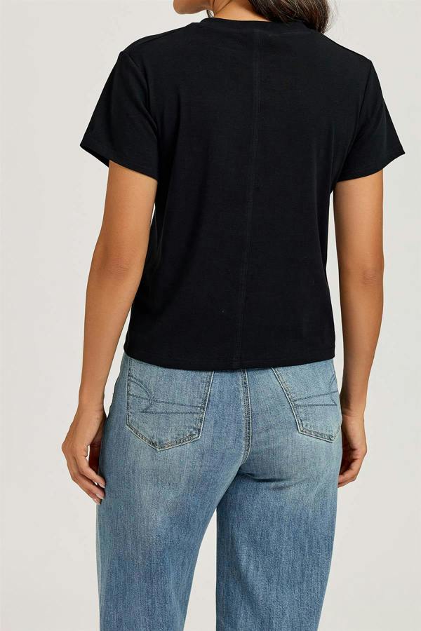 FS Collection Short Sleeve Crew Neck T-shirt Black