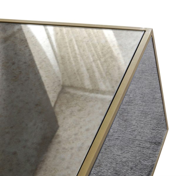 Furniture Edit Lana Mirrored Coffee Table