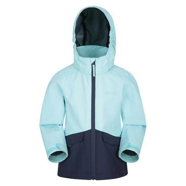 Mountain Warehouse Childrens/Kids Cloud Burst Waterproof Jacket - Teal