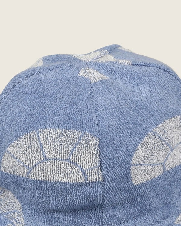 Blue Sun Rays Print Hat - image 4