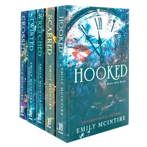 Bloom Books Never After Series by Emily McIntire 5 Books Collection Set