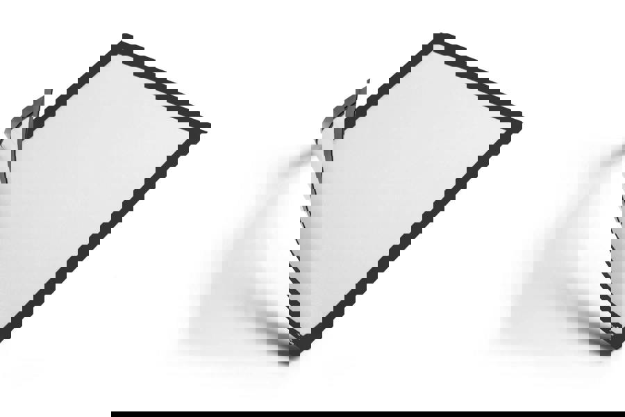 Durable DURAFRAME Magnetic Document Signage Frame for Metal | 5 Pack | A4 Black