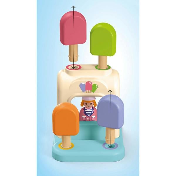 Playmobil JUNIOR: Adventure Tower with Ice Cream Booth - 71703 Playset