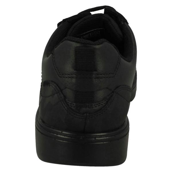 Start-rite Boys Rhino By Startrite Camoflauge Material Detailed Lace Up Moccasin School Shoes Cadet