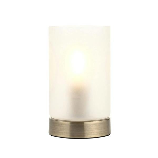 Kingsholm Antique Brass Touch Table Lamp