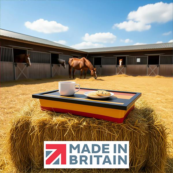 Made in the Mill Luxury Newmarket Lap Tray with Bean Bag Base