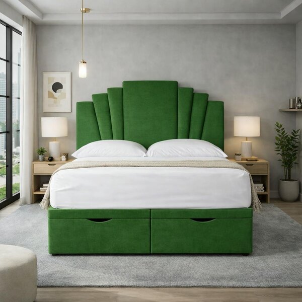 Great British Beds Harry Art Deco Divan Ottoman Bed