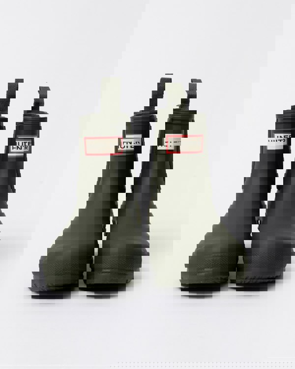 Hunter Original Chelsea Womens Boots - Dark Olive