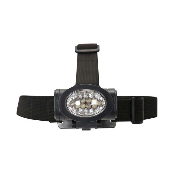 Mountain Warehouse 10 LED Lights Head Torch - Charcoal - 