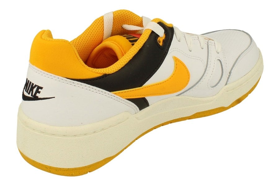 Nike Full Force Lo Mens Trainers Fb1362  103 - White University Gold Black 103 - Photo 2
