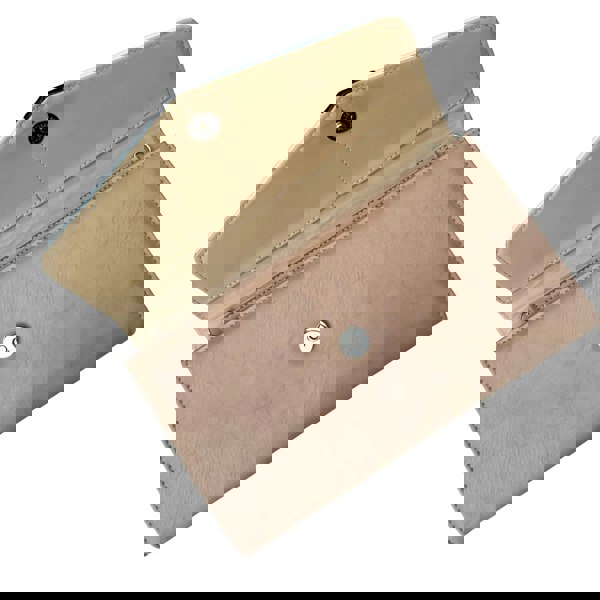 Love EMVY Fox Face Clutch Purse Bag with Removable Gold Shoulder Strap