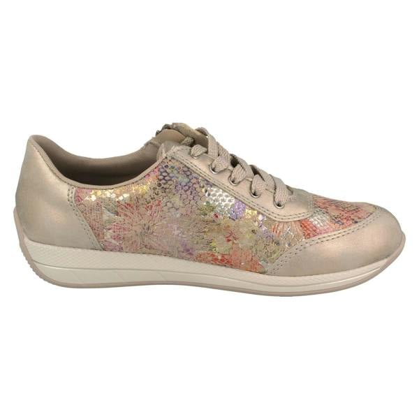 Rieker Ladies Rieker Casual Lace Up N1112