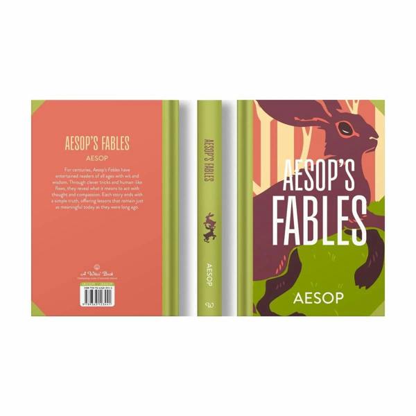 Aesop's Fables by Aesop (Deluxe Hardback Sprayed Edge Edition)