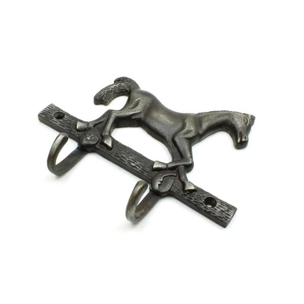 Antique Cast Iron Horse Hooks