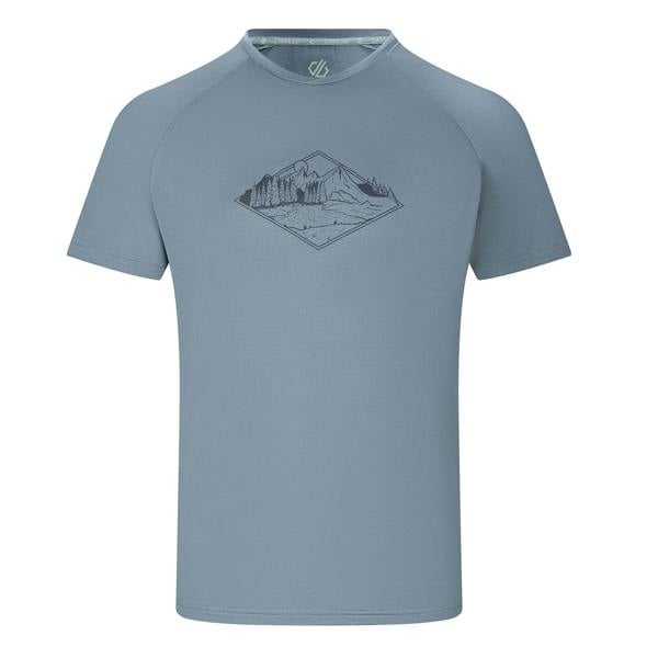 Dare 2B Mens Tech II Nature T-Shirt - Mercury - 